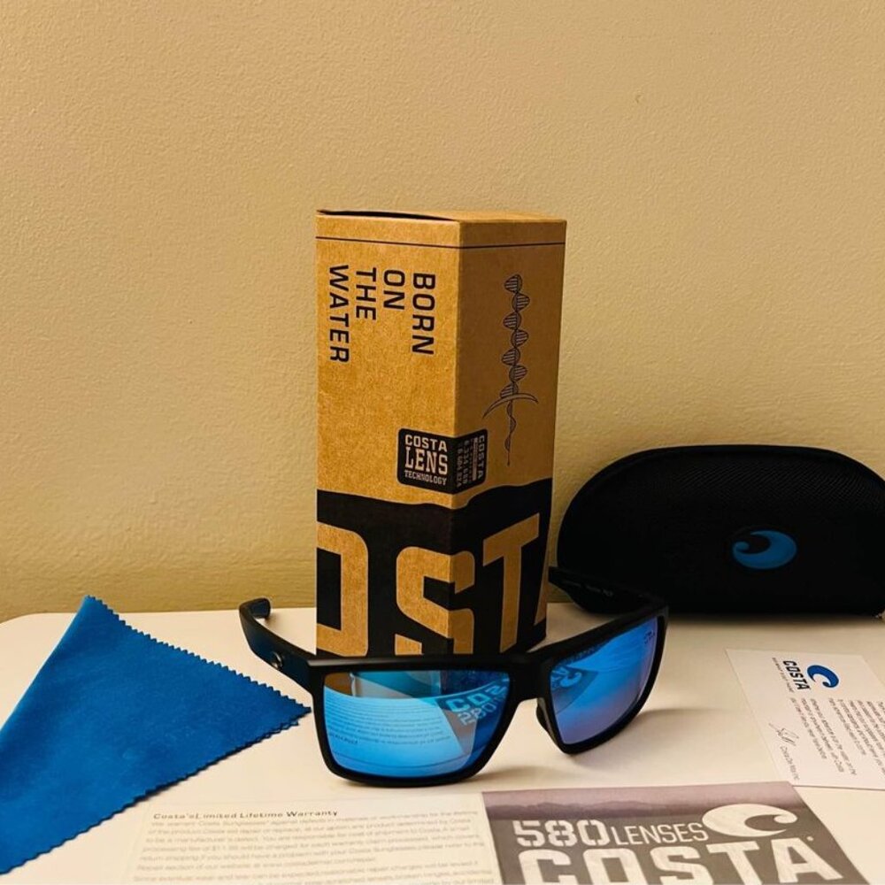 Costa Polarized Sunglass Ice Blue Rinconcito Surf Fishing Series 580P NEW - Picture 4 of 10
